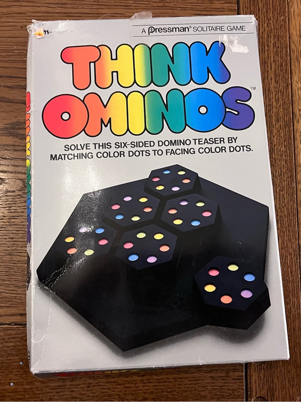 Pressman Think Ominos Kids Puzzle Game - Multicolor
